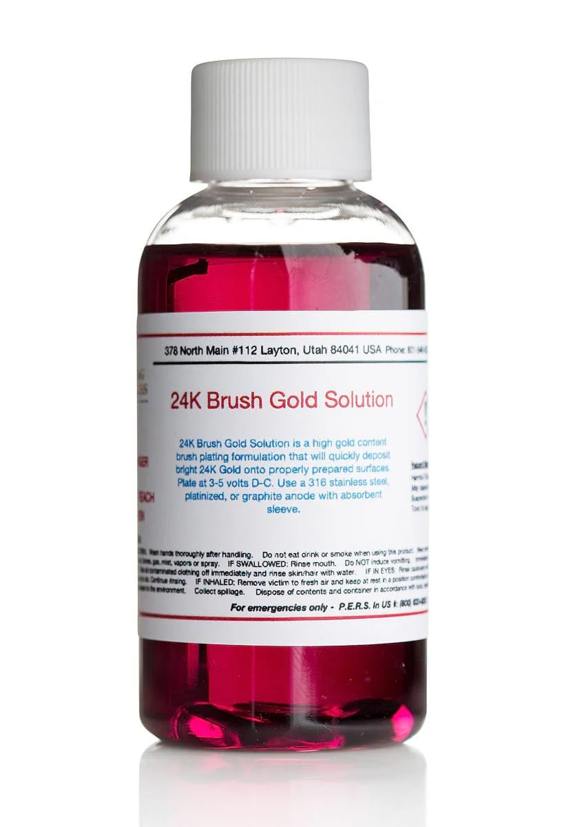 24K Brush Gold Plating Solution - Image 4