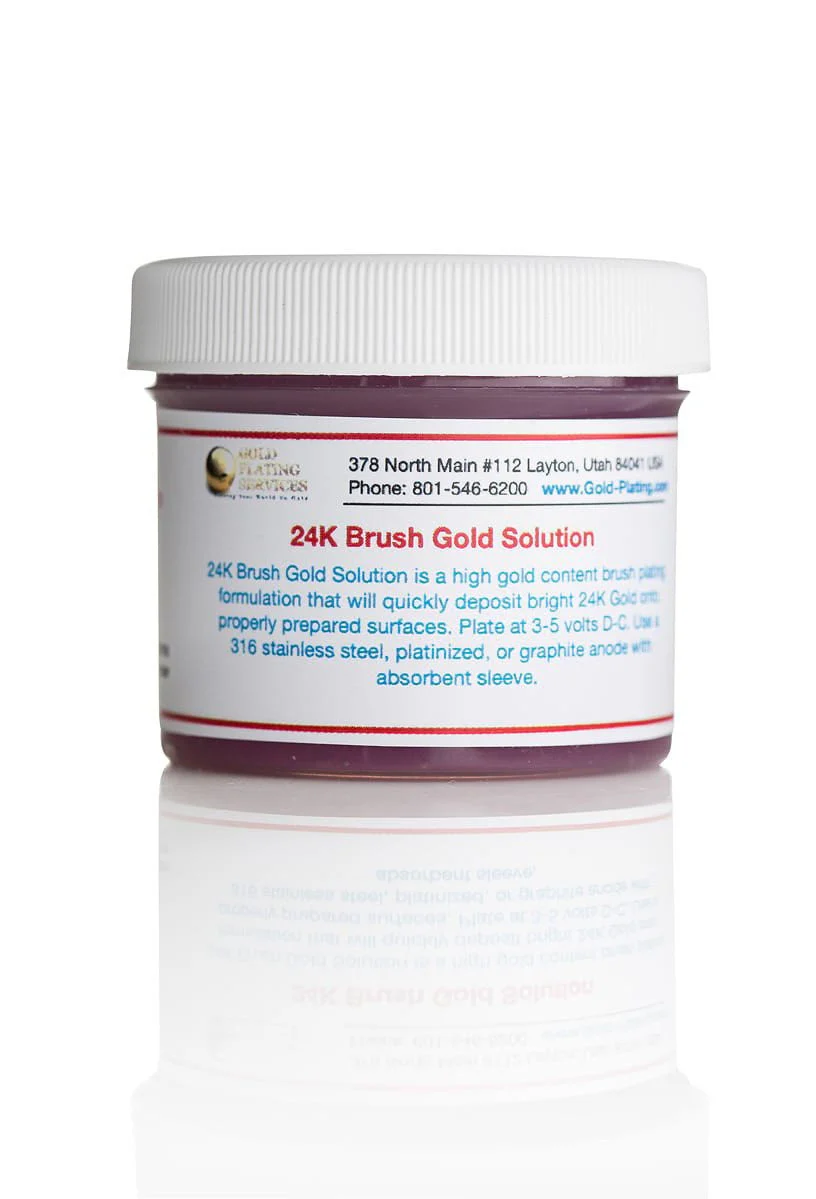 24K Brush Gold Plating Solution - Image 7