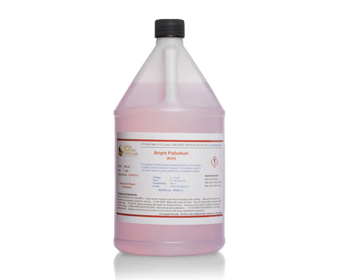 Bright Palladium "White Gold" for Bath or Brush Plating - Image 3