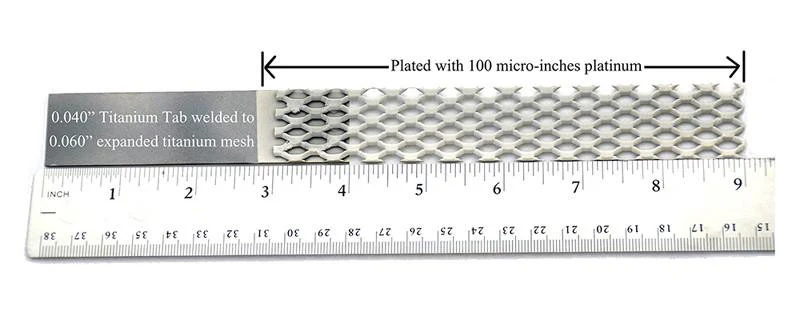 Anode Stock - Platinum Plated Titanium Lab Anode - Image 4